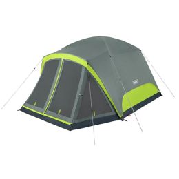 Coleman Skydomeâ„¢ 6-Person Camping Tent w/Screen Room - Rock Grey
